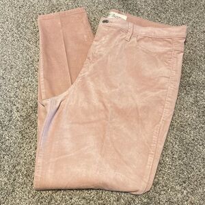 GAP Blush Corduroy Skinny Pants